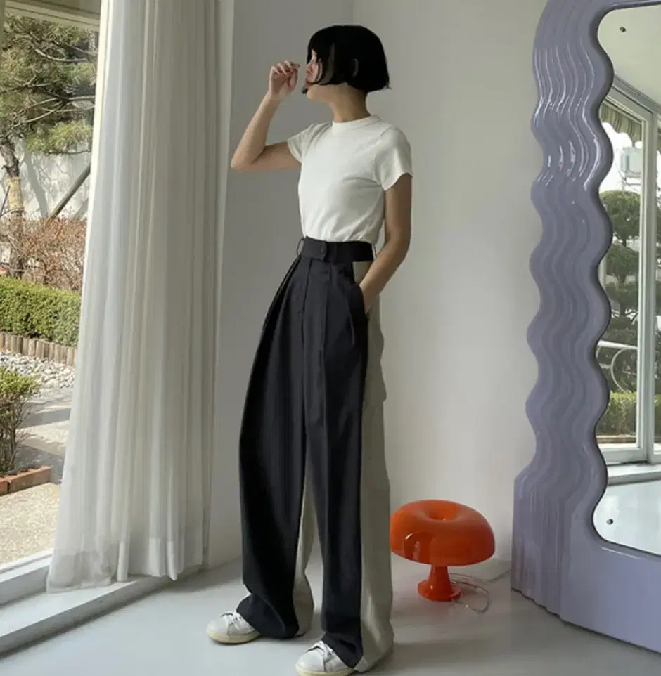 [구함]어나더랭귀지 coloration wide pants 구합니다.